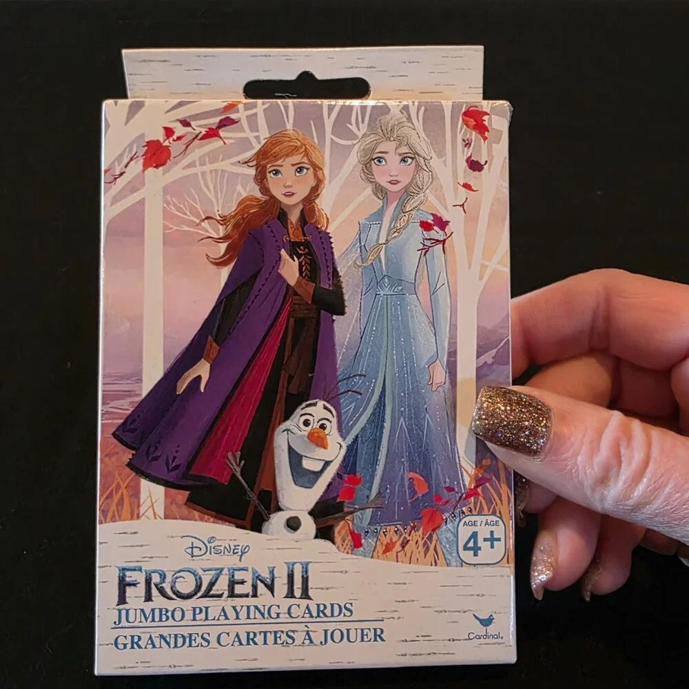 Disney FROZEN II - 54 Pack Jumbo Playing Cards - Brand New and Sealed - Age 4+